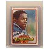 Tony Dorsett 1980 Topps