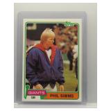 Phil Simms 1981 Topps