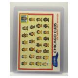 1981 Topps Chicago Cubs Team Card