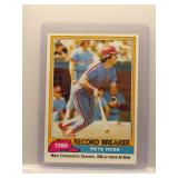 Pete Rose 1981 Topps Record Breaker