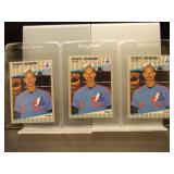 Lot- Randy Johnson 1989 Fleer Rookie Lot x3