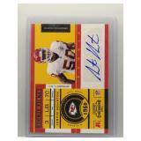 Justin Houston 2012 Contenders Rookie Ticket Auto