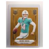 Quinn Ewers 2025 Elite Rookie Gold /199