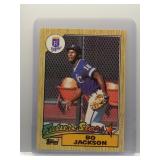 Bo Jackson 1987 Topps Rookie