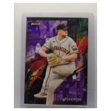Logan Webb 2024 Topps Finest Purple /250