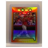 Jay Bruce Rookie Auto 2008 Topps Chrome