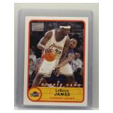 LeBron James 2003 Topps Bazooka Rookie
