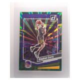 Stephen Curry 2023 Donruss Green Laser