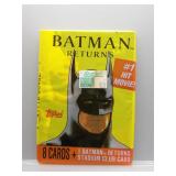 1991 Topps Batman Returns Sealed Pack