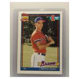 Chipper Jones 1991 Topps