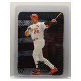 Mark McGwire 2001 Fleer Future Charicteristics