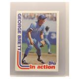 George Brett 1982 Topps In Action