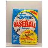 1989 Topps Baseball Sealed Wax Pack