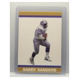 Barry Sanders 1991 Stat Card