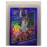 Shai Gilgeous-Alexander 2022 Optic Purple