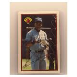 Bo Jackson 1989 Bowman