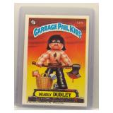 Deadly Dudley 1986 Topps Garbage Pail Kids