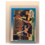 Pete Incavigila & Jose Canseco 1987 Fleer Super...