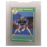 Rickey Henderson 1985 Fleer