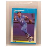 George Brett 1986 Fleer