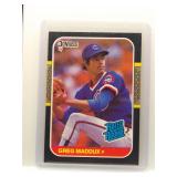 Greg Maddux 1987 Donruss Rookie