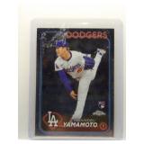 Yoshi Yamamoto RC 2024 Topps Chrome