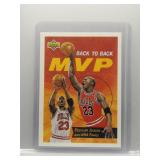 Michael Jordan 1992 Upper Deck Back To Back MVP