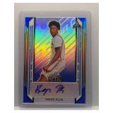 Boogie Ellis 2022 Leaf Metal Auto Blue /50