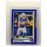Justin Herbert 2025 Donruss Press Proof