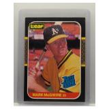 Mark McGwire 1987 Leaf Rookie