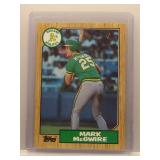 Mark McGwire 1987 Topps Rookie