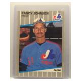 Randy Johnson 1989 Fleer