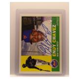 Endy Chavez Auto 2022 Topps Archives Fan Favorites