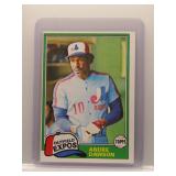 Andre Dawson 1981 Topps