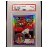 Mike Trout 2018 Topps Chrome '83 PSA 9