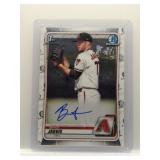 Bryce Jarvis Auto 2020 1st Bowman Chrome
