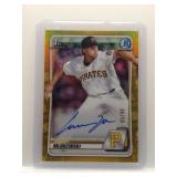Carmen Mlodzinski Auto #/50 2020 1st Bowman...