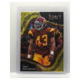 Troy Polamalu 2022 Slect DP Yellow Velocity