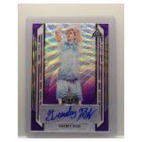 Gradey Dick 2022 Leaf Metal Auto Purple Wave /25