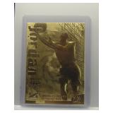 Michael Jordan 1997 Skybox Z Force Gold