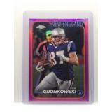 Rob Gronkowski 2024 Topps Chrome Pink