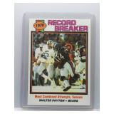 Walter Payton 1979 Topps Record Breaker