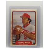Johnny Bench 1982 Fleer