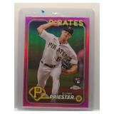 Quinn Priester 2024 Topps Chrome Rookie Pink