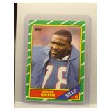 Bruce Smith 1986 Topps Rookie