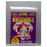 1991 Score Series 2 Baseball Sealed Pack