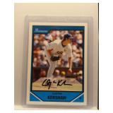 Clayton Kershaw 2007 Bowman pre-rookie
