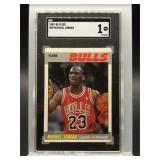 Michael Jordan 1987 Fleer SGC 1