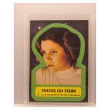 Princess Leia Organa 1977 Topps Sticker