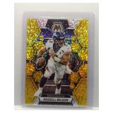 Russell Wilson 2023 Mosaic Gold Speckle /24